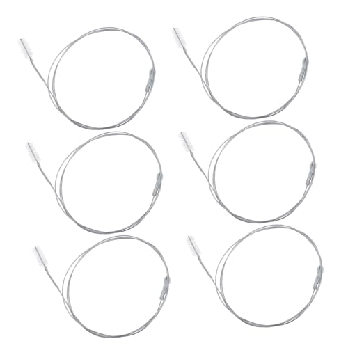 HOMSFOU 6pcs Frigorifero Scarico Strumento di Pulizia Durevole Frigorifero Dragaggio Accessori Facile da Pulire Riutilizzabile Essenziale per Mantenere Funzionalità Drenaggio Frigoriferi