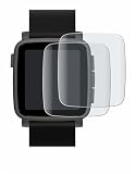 BROTECT Full-Cover Schutzfolie Matt für Pebble Time 2 2026 (2 Stück) - Full-Screen Bildschirmschutz-Folie, 3D Curved, Anti-Reflexion