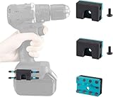 Uniqwamo Bit Holder Compatible for Makita Drill Bit Organizer Compatible for 18V Carry Up to 4 Driver Bits on The Side of Your Power Tool or Driver (2 Pack)