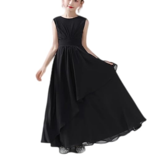 Lace Appliques Dresses for Girls Sleeveless Wedding Guest Ball Gown Cocktail Formal Long Dresses Mermaid