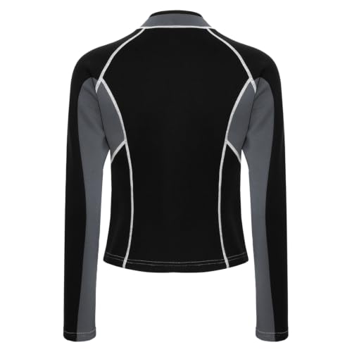 dPois Women Zip Closure Warm Retention Water Training miniatura 5