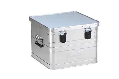 hünersdorff GmbH 451000 ECO-Box en aluminium 29 L argent, 330x430x275 mm, Silber