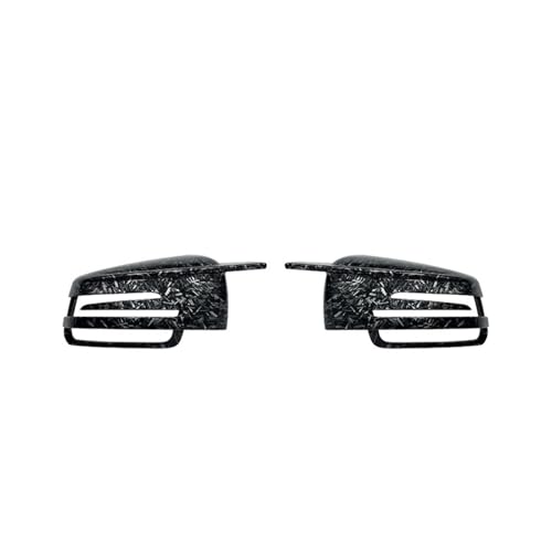 Capot de rétroviseur pour Benz GLA X156 style carbone forgé brillant accessoire esthétique luxe