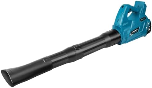 Waitley Akku-Laubbläser für Makita Akku 18V, 297 km/h, Variable Drehzahl | Kabelloser Laubbläser für Makita 18V mit 297 km/h Luftgeschwindigkeit, Schultergurt und abnehmbarem Blasr
