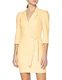 Vestido corto Morgan Raoli-Vestido con Capucha Informal, Amarillo maíz, 42/Alto para Mujer