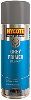 Hycote XUK03015 Grey Primer Spray Paint 400ml X 4