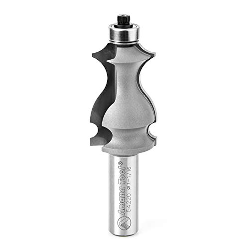 Featured Product Amana Tool - 54220 Carbide Tipped Classical Architectural Molding 1/8 x 7/8 x 3/8 Radius x