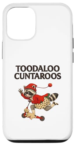 Toodaloo Cuntaroos Funny Sarcastic Retro Humor Raccoon Meme �X�}�z�P�[�X iPhone 12/12 Pro �p