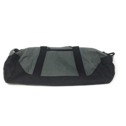 iEquip Duffle Bag, Gym Bag, Heavy Duty Travel Bag Sports Bag Two Tone (Gray - medium (18