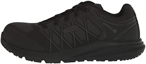 KEEN Utility Men's CSA Vista Energy XT Low Composite Toe Industrial Work Sneakers, Black/Black, 11 | Image 7