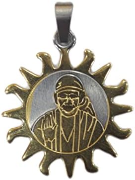 Sai Baba Brass Pendant With Gold Plating Pendant For Men Women Pack Of 1_18600