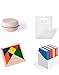 Fantastico pack de regalos para cumpleaños de niños y niñas 30 yoyos de madera + 30 puzzles ingenio + 30 set gomas de borrar en forma de libro