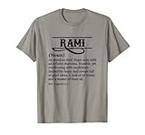 for Someone Named RAMI