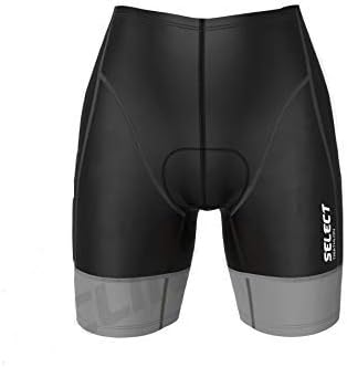 Select - Pantaloncini da donna Triathlon Power Tri Short da ciclismo,  taglia XL, colore: Grigio : Amazon.it: Sport e tempo libero