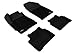 3D MAXpider Custom Fit Kagu Floor Mat (Black) for 2007-2012 Nissan Altima - 1ST Row 2ND Row