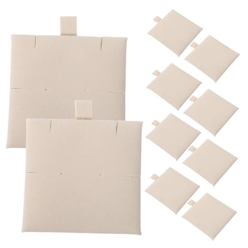 Cabilock 10 Piezas De Insertos Para Sujetar Aretes Insertos Para Cajón De Joyería Soporte Para Aretes Bandeja Para Guardar Soporte Para Guardar Bolsas
