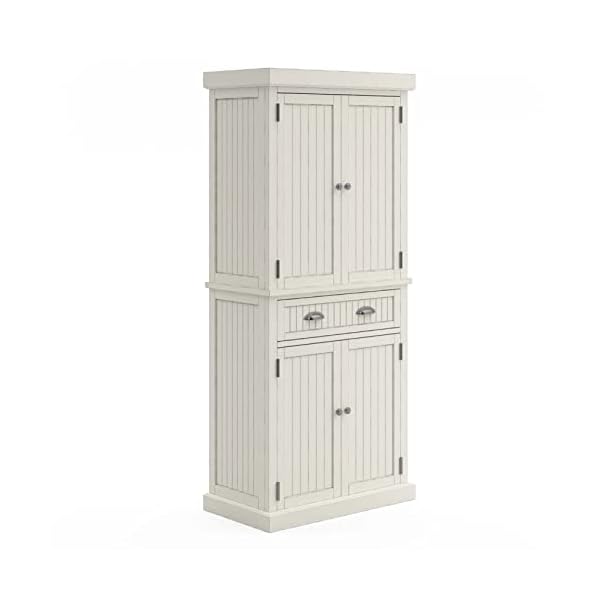 Homestyles Nantucket Pantry, 30", Off White