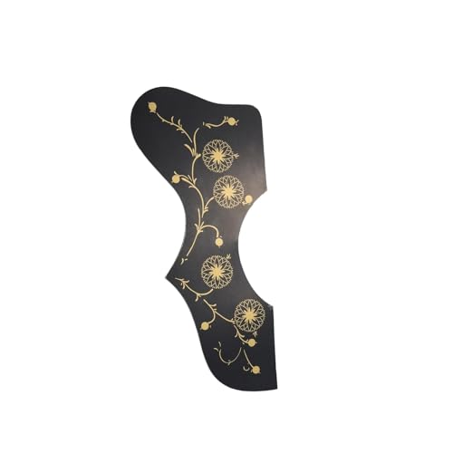 Pickguard guitare acoustique style EJ200 noir en forme de moustache