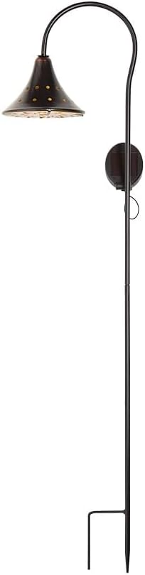 Illuminate Your Outdoors with These 5 Solar Shepherd Hook Landscape Lights 2 The Lakeside Collection Shepherd