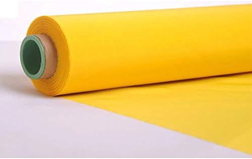 110 Mesh 3 Yards 50Inches(1.27m) Width Silk Screen Printing Fabric Mesh Screen Printing Mesh Wide High Tension Mesh Making Ink Supplies