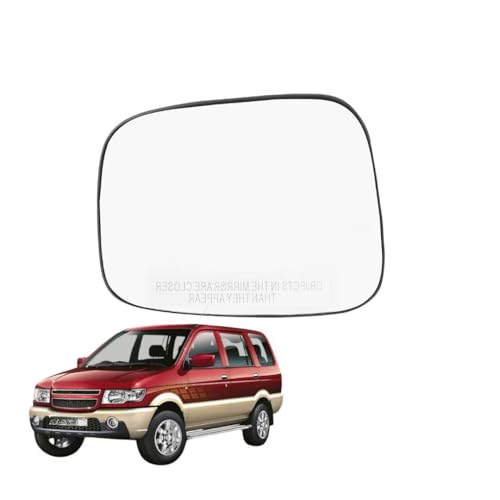 Image of Kylo Tavera (2004-2017) Passenger Side (Left Side) Car Side Mirror Glass /Tukdi /Sub Mirror Plate