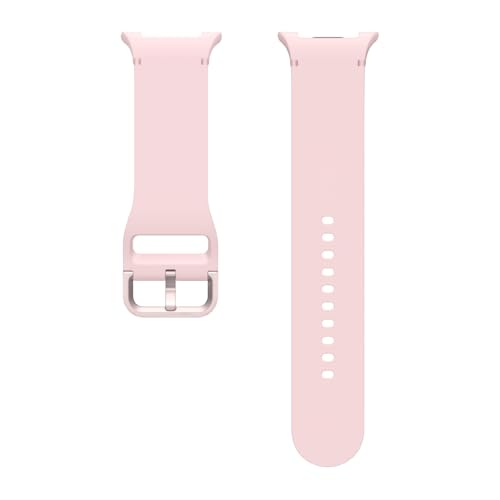 Image of Samsung Galaxy Watch 8 Series Sport Band, Rubber, Dynamic Lug System, Flexible Fit, Breathable, Compatible with Galaxy Watch 8 and Watch 8 Classic, M /L Pink