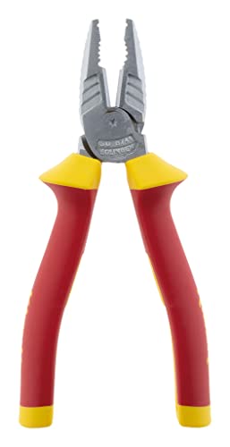 Pince universelle isolée 180 mm pour couper et dénuder les câbles électriques - 7
