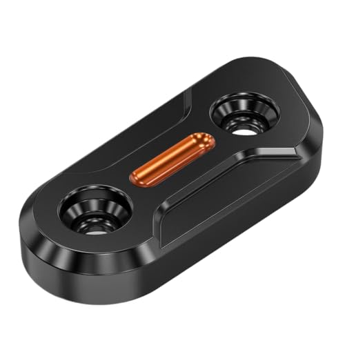 Aluminium Inspektionscover Kompatibel mit Sportster 883 1200 Iron 883 1200 Vierzig achtund siebzig Zwei Modelle(Orange)