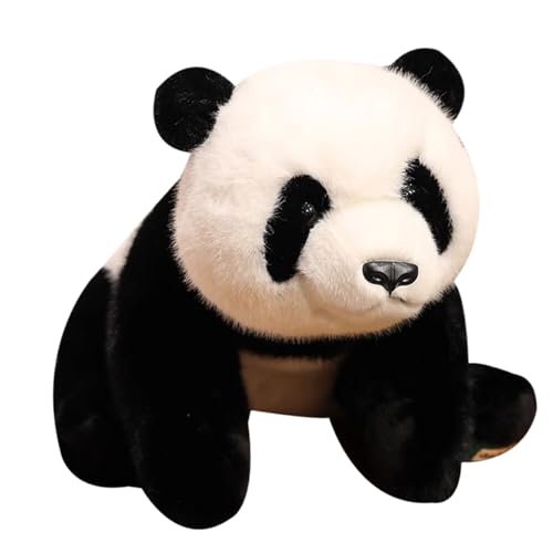 Ursos panda de peluche 30 cm, decoração de casa boneco de peluche abraçável macio boneca para homens mulheres adultos adolescentes meninos meninas