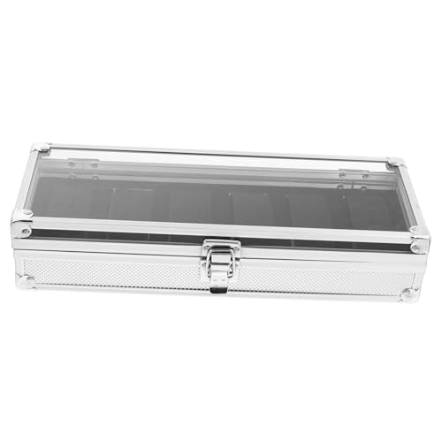 Boîte à montres pour table de nuit boîte de rangement aluminium bijoux