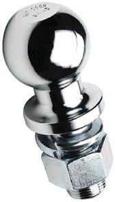 1022; Trailer Ball 2-5/16 X1 X2 Chrome Plated Steel Made by Fultyme RV
