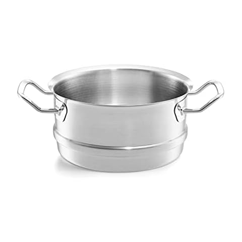 Fissler Original-Profi Collection / Edelstahl-Dämpfeinsatz (Ø 20 cm) Topf-Dampfeinsatz, Induktions-Dampfgarer gelocht - Induktion Cover