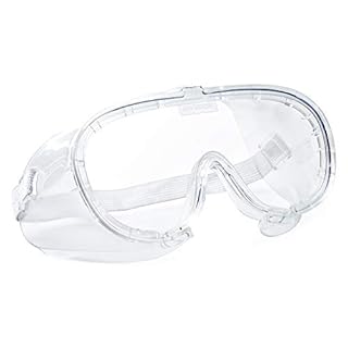 Ourlook Safety Protective Goggles, Crystal Clear & Anti-Fog Design, High Impact Resistance, Perfect Eye Protection for Lab, Chemical, and Workplace Safety Goggles (B086RJS8R7)