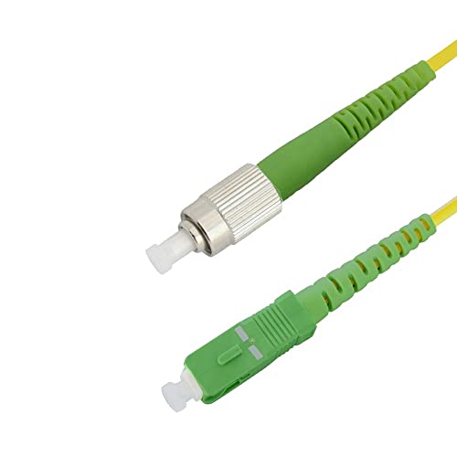 CHB Rugged 3 Meter Simplex Fibre Optic Patch Cable SC LC FC ST E2000 APC UPC Single Mode OS2 9/125 Yellow Patch Lead 3mm Fiber Patchcord (SC/APC - Image 2