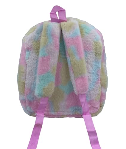 Image of Tickles Unicorn Plush School Bag Backpack Shoulder Bag Picnic Travelling For kids Boys & Girls