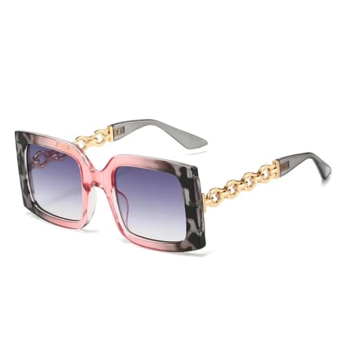 Lunettes de soleil à chaîne en alliage idéales pour vos terrasses d'été