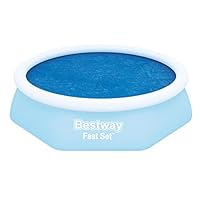 Algopix Similar Product 18 - Bestway 8' x 26" Solar Pool Cover