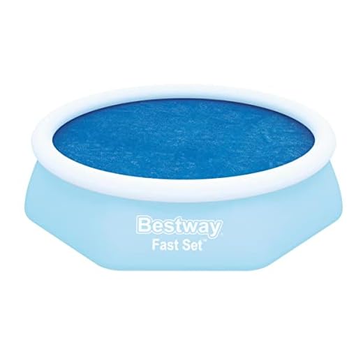 Bestway 8 feet Fast Set Solar Swimming Pool Cover