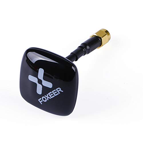 Foxeer Echo Patch FPV Antenna Cable Version 5.8G Antenna 8dBi High Gain Panel SMA Male Antenna RHCP for RC Drone FPV Quadcopeter Multicopter TX/RX