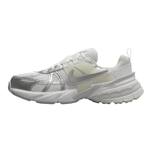 Nike W V2K Run, Sneaker Mujer, White Metallic Silver Platinum Tint, 40 EU