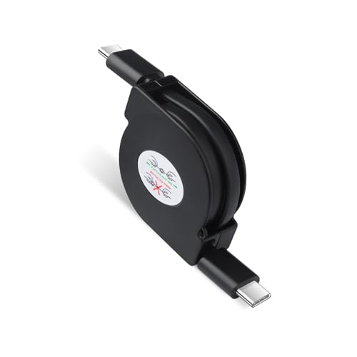Amazon.co.jp: Viviber USB C-USB C 急速充電ケーブル 巻取り式