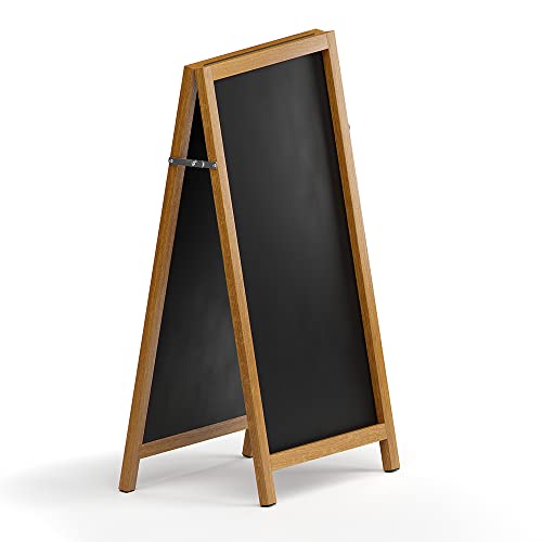 Industrial Chalk Boards With Frame By Versachalk (42X24" Industrial, Porcelain, Double Sided) A Frame Chalkboard Sign For Business, Bistro Bar, Sandwich Menu, Sidewalk, Signage Classroom, Wedding #TOP28