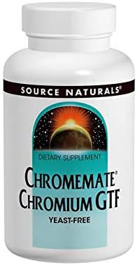 Source Naturals ChromeMate Chromium GTF - 60 Tablets