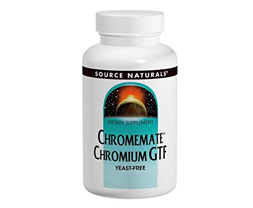 Source Naturals ChromeMate Chromium GTF - 60 Tablets