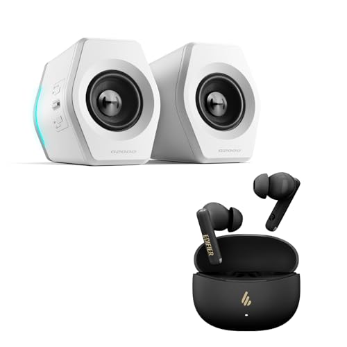 �u�Z�b�g�i�vEDIFIER G2000 �Q�[�~���O �X�s�[�J�[ (��) X5 Pro Gen 2 ���C�����X�C���z�� (��) Bluetooth �X�}�z iPhone Android PC�Ή�