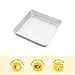 Wilton 10 x 2 Inch Square Cake Pan, Even Heating Aluminum Bakeware, Made Without PFAS, Packaging May Vary