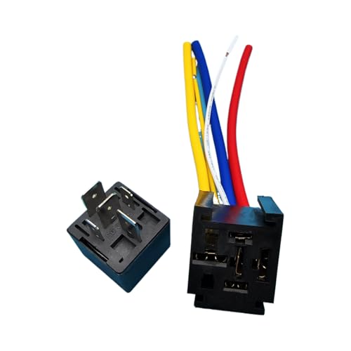 Base de relais 12 V 24 V 4.5 mm 5 broches contre les faux contacts