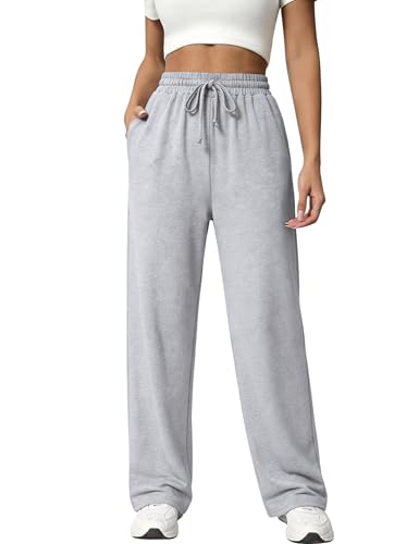 Uniexcosm Pantalón Deportivo Mujer Jogger de algodón con Bolsillos