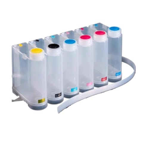 Sistema de tinta CISS 500ml con tubos de alimentación continua de 6 colores