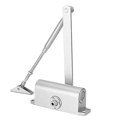 Fechadura hidráulica automática de porta, posicionamento de 90 graus, braço telescópico, porta mais